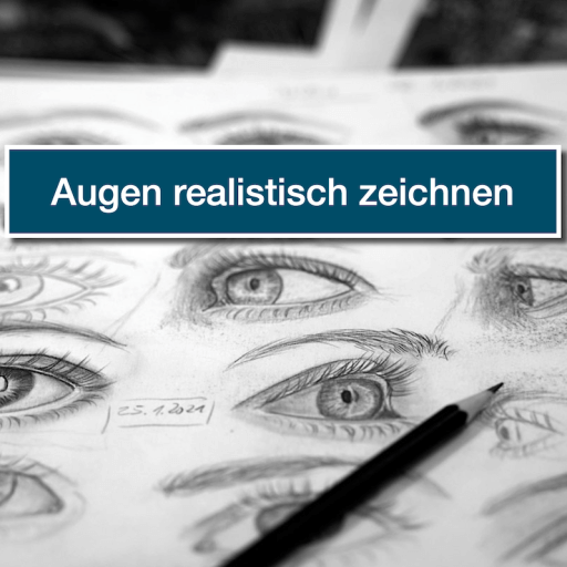 Augen realistisch zeichnen
