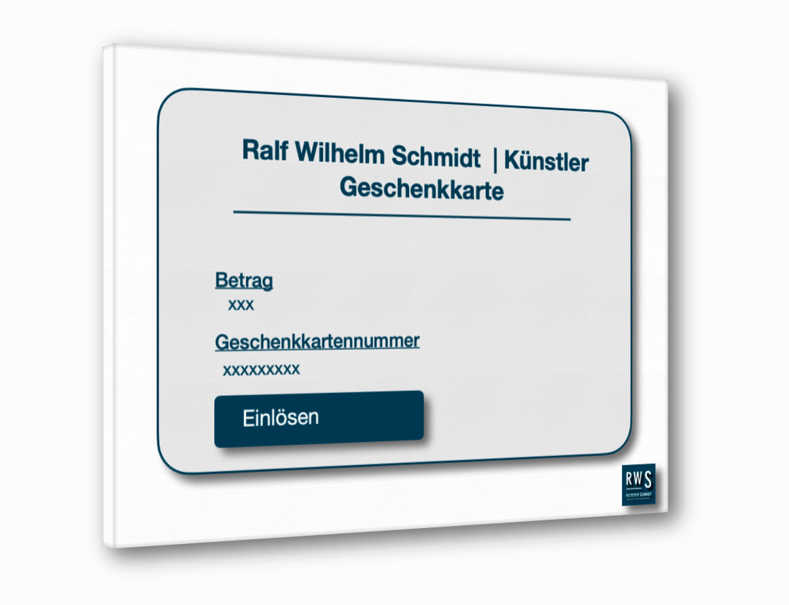 Geschenkkarte von Ralf Wilhelm Schmidt ,