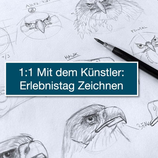 Erlebnistag Zeichnen mit Ralf Wilhelm Schmidt