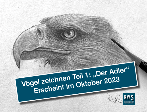 Zeichenkurs Adler zeichnen von Ralf Wilhelm Schmidt