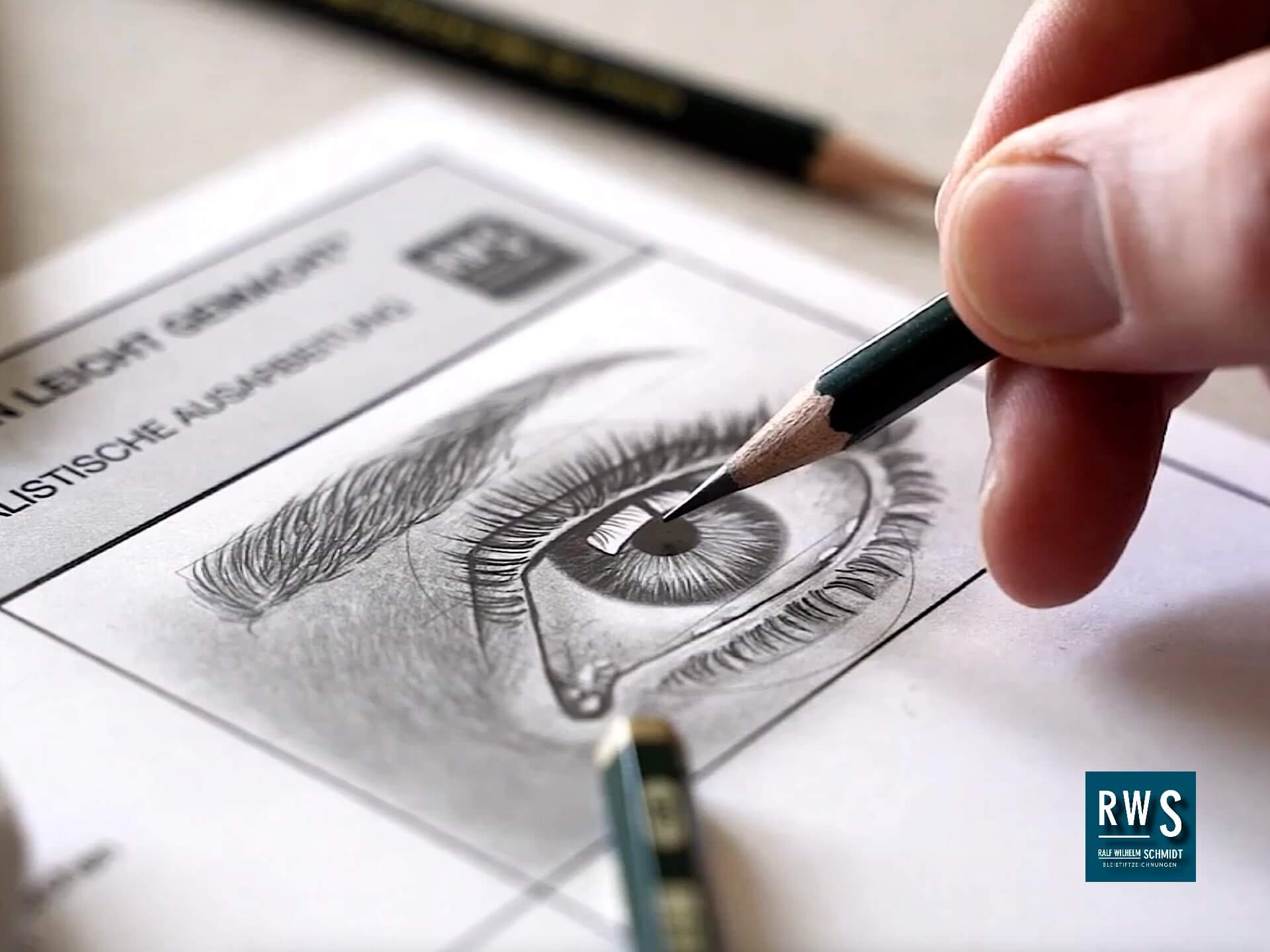 Augen zeichnen lernen-der Zeichenkurs