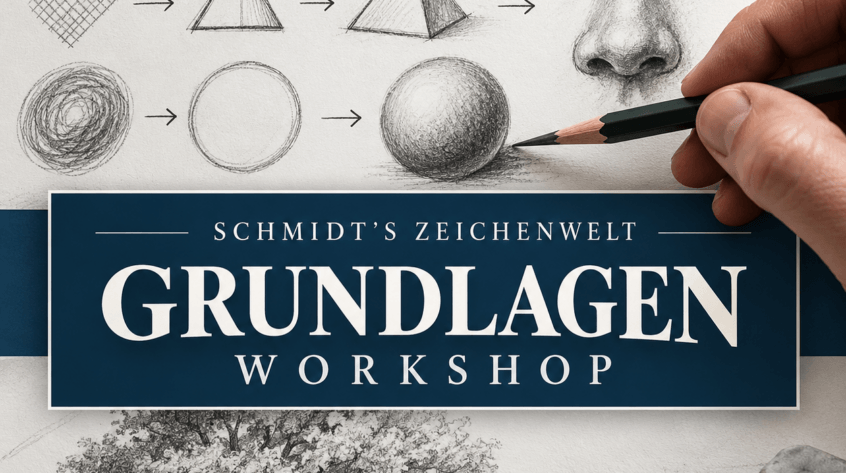 Workshop zeichnen-Atelier Ralf Wilhelm Schmidt in Caputh
