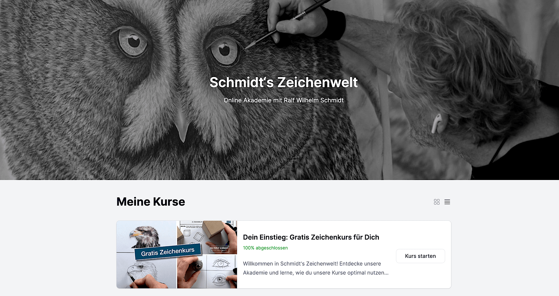 Schmidt’s Zeichenwelt- zeichnen lernen mit Ralf Wilhelm Schmidt -min