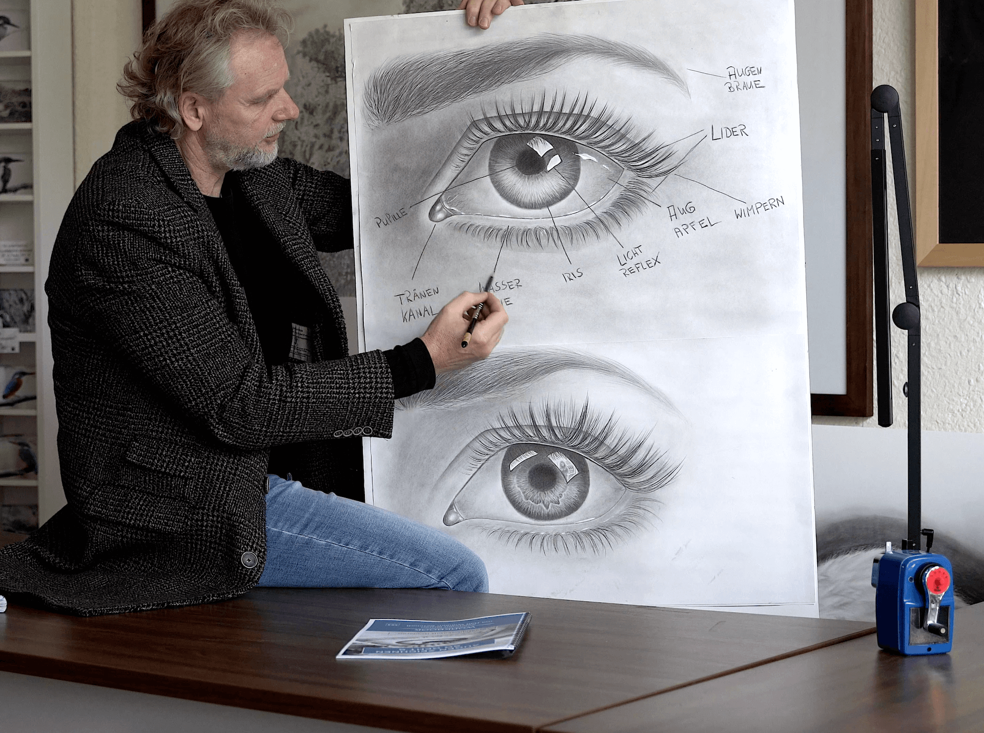 Workshop Augen zeichnen lernen