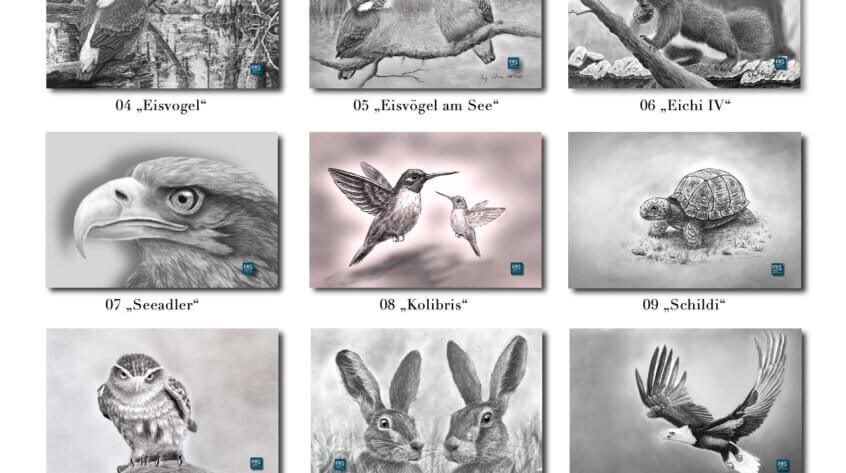 Kunstmagnete mit Naturmotiven-Ralf Wilhelm Schmidt