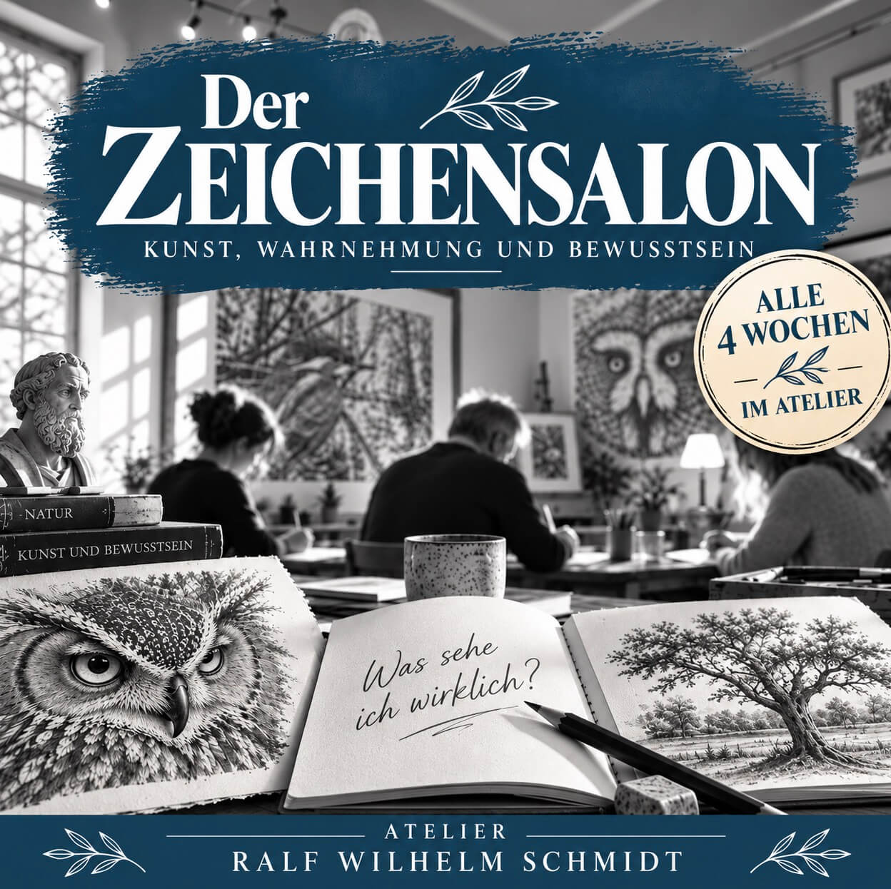 Zeichensalon - Zeichnen mit Ralf Wilhelm Schmidt